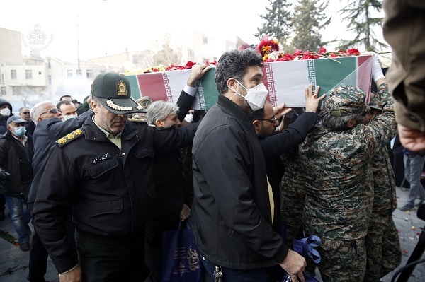 آیین استقبال از شهید گمنام عملیات خیبر برگزار شد