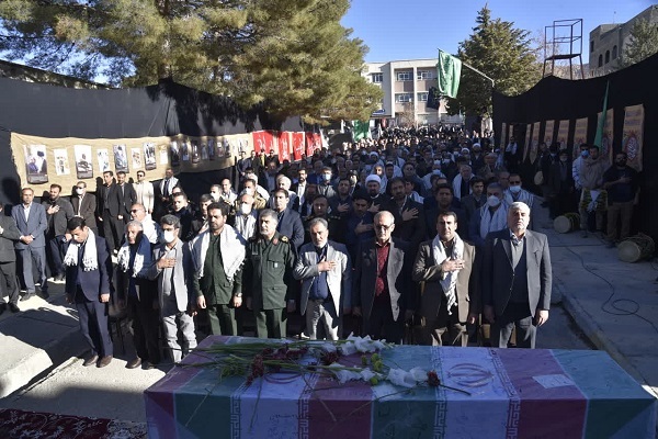 دانشگاه فرهنگیان ایلام میزبان یک شهید گمنام شد