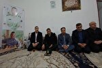 دیدار استاندار ایلام با خانواده شهید مدافع امنیت در ایوان