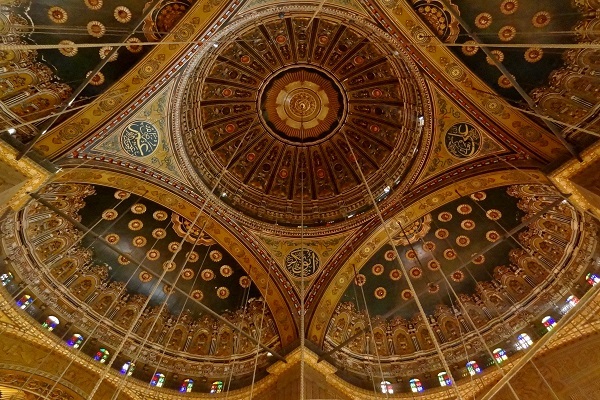 مسجد محمدعلی جواهری بر فراز ارگ قاهره