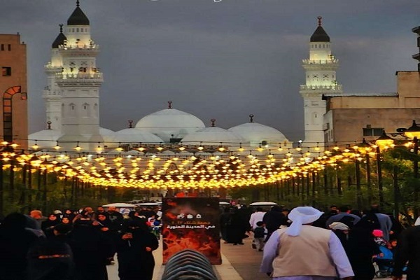 مسجد قبا پس از توسعه+ عکس مسجد قبا پس از توسعه+ عکس