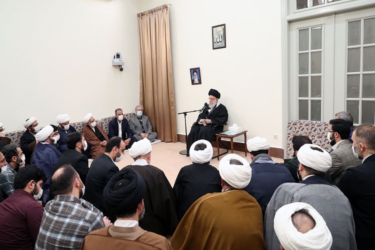 دیدار مسئولان سازمان تبلیغات اسلامی با رهبر معظم انقلاب