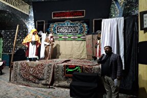 عکس | عزاداری شهادت حضرت زهرا(س) در شهرستان انار