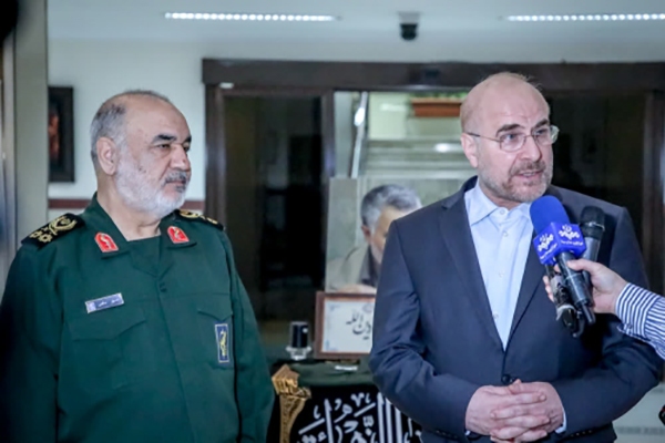 دیدار قالیباف و سردار سلامی