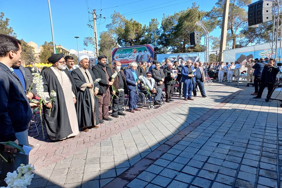 جایگاه جلوس بنیانگذار انقلاب در بهشت زهرا(س) گلباران شد