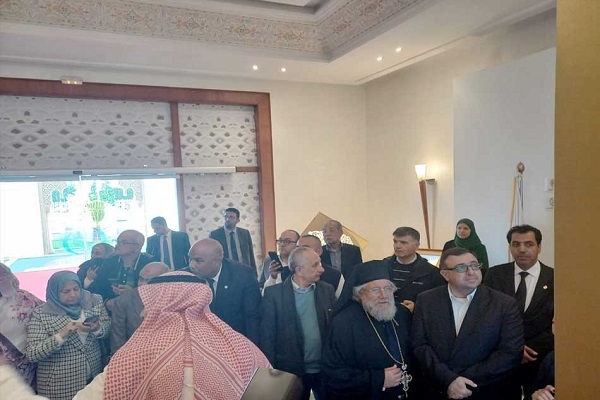 بازدید هیئت فلسطینی از نمایشگاه سیره نبوی در مراکش