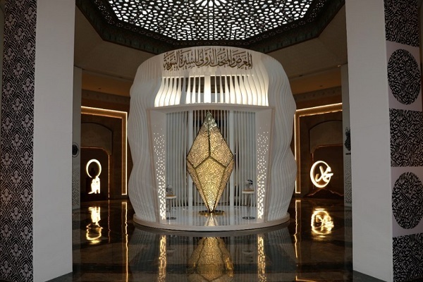 بازدید هیئت فلسطینی از نمایشگاه سیره نبوی در مراکش