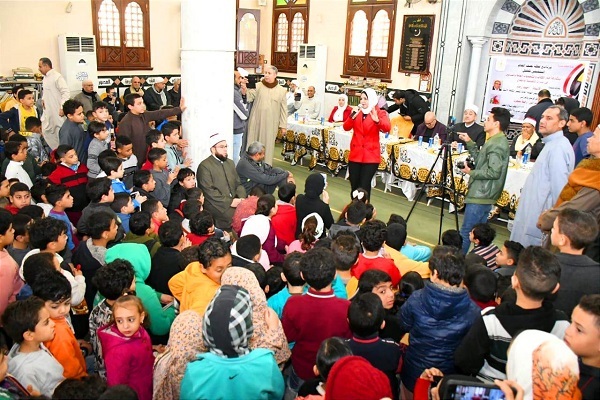 آغاز برنامه تعطیلات میانه سال در مساجد برای کودکان در مصر+ عکس