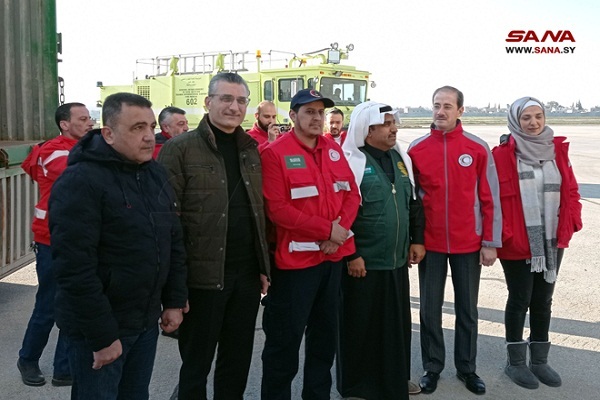 فرود نخستین هواپیمای سعودی در فرودگاه حلب پس از 11 سال/آماده