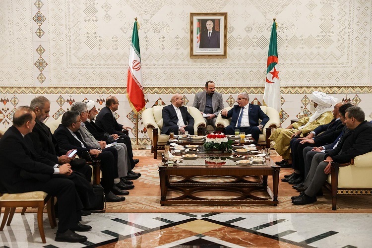 دیدار قالیباف و رئیس مجلس الجزایر
