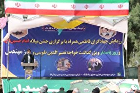 عکس | رزمایش جهادگران فاطمی در روستای همت‌آباد شهداد