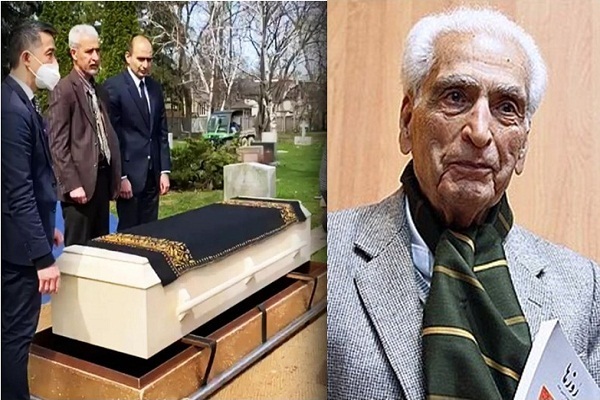 خاکسپاری اسلامی ندوشن خاکسپاری اسلامی ندوشن