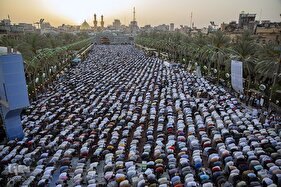 اقامه نماز عید سعید فطر در بین الحرمین