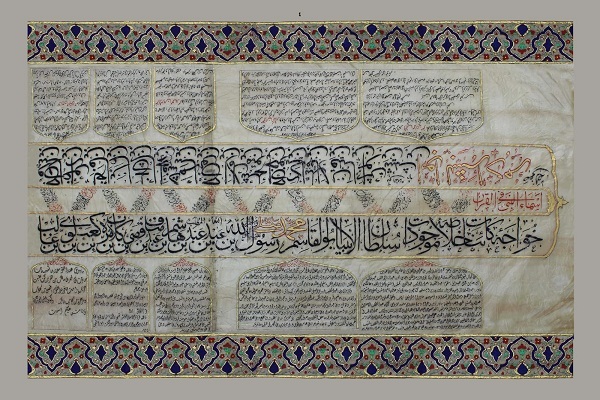 رونمایی از بزرگترین شجره سادات نقوی در جهان
