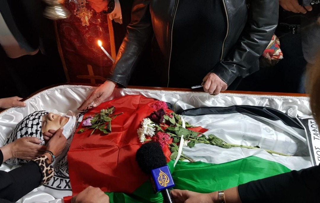 تشییع پیکر ابوعاقله در رام‌الله + فیلم