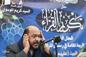 فیلم | قرائت آیاتی از سوره یوسف توسط کریم منصوری