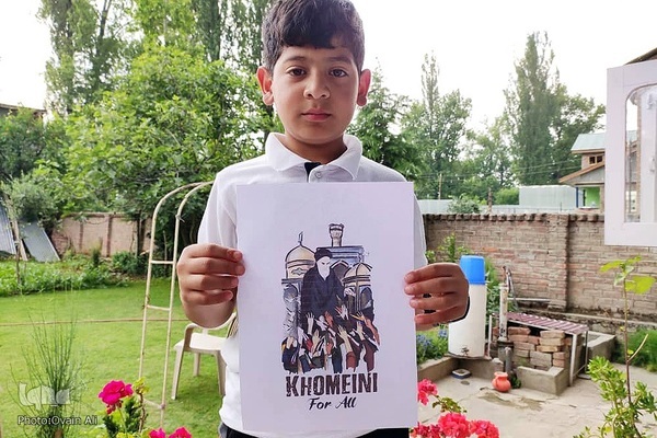 عکس | کمپین کشمیری‌ها در گرامیداشت یاد و خاطره امام راحل (ره)