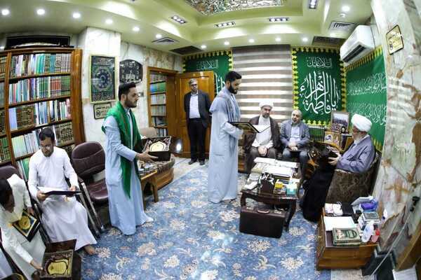 برگزاری مراسم تجلیل از نخبگان برتر قرآنی آستان مقدس حسینی // اماده