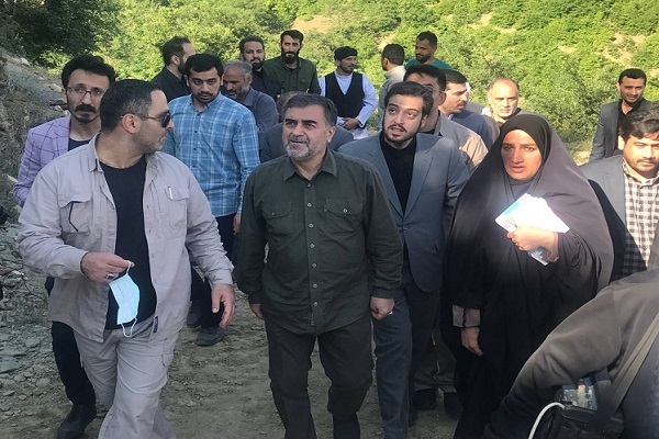 سفر استاندار مازندران به گلوگاه