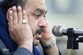 فیلم | قرائت سوره «شمس» با صدای کریم منصوری