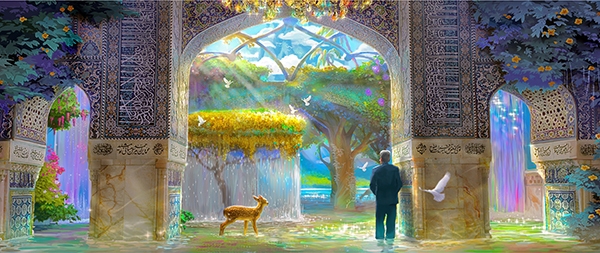 در حال تکمیل/ طرح | تصویرسازی از استاد «کریمخانی»