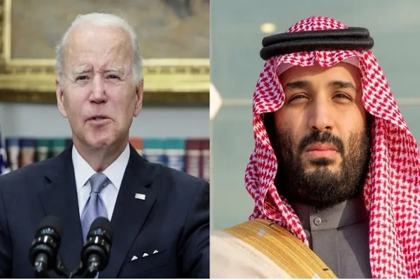 دیدار بایدن با محمد بن سلمان، ولیعهد سعودی