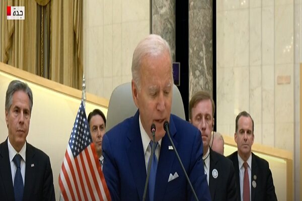 بایدن در اجلاس جده
