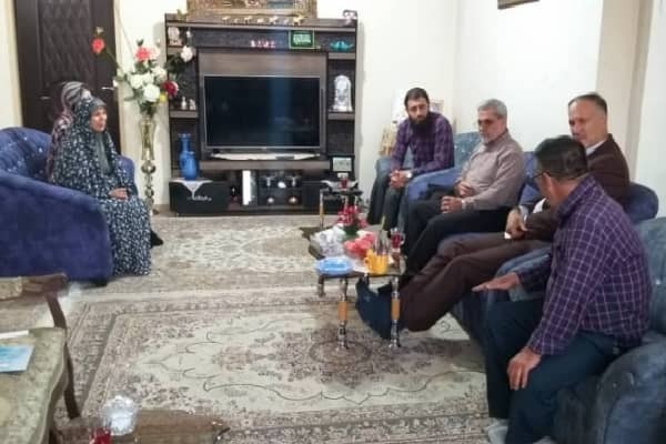 دیدار مدیرکل بنیاد شهید آذربایجان‌غربی با جانبازان سادات ارومیه