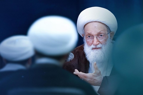 آیت الله عیسی قاسم در نشست با روحانیون بحرینی