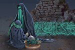 دختری که نشان از حضرت زهرا(س) دارد