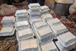 توزیع ۷۲ دیگ غذای نذری با نیت شهدای کربلا در زنجان