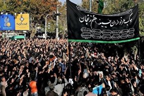 حرکت دسته عزاداری حسینیه اعظم زنجان / ۱۵ مرداد سال ۱۴۰۱ +ویدئو