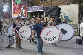 عکس |  عزاداری عاشورا در خرم‌آباد