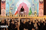 عکس | مراسم عزاداری شب عاشورا در حرم بانوی کرامت