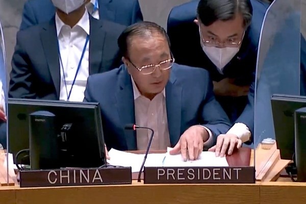ژانگ جون، نماینده چین در شورای امنیت ژانگ جون، نماینده چین در شورای امنیت