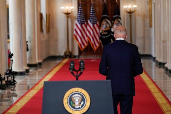 بایدن در کاخ سفید