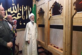 نیم‌ضریح دوم سرداب امام زمان(عج) در اراک رونمایی شد