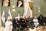 عکس | رئیس اتحادیه علمای اهل‌سنت عراق وارد گلستان شد