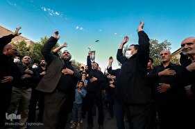 حسینیه ایران؛ دسته عزاداری هیئت رزمندگان زنجان