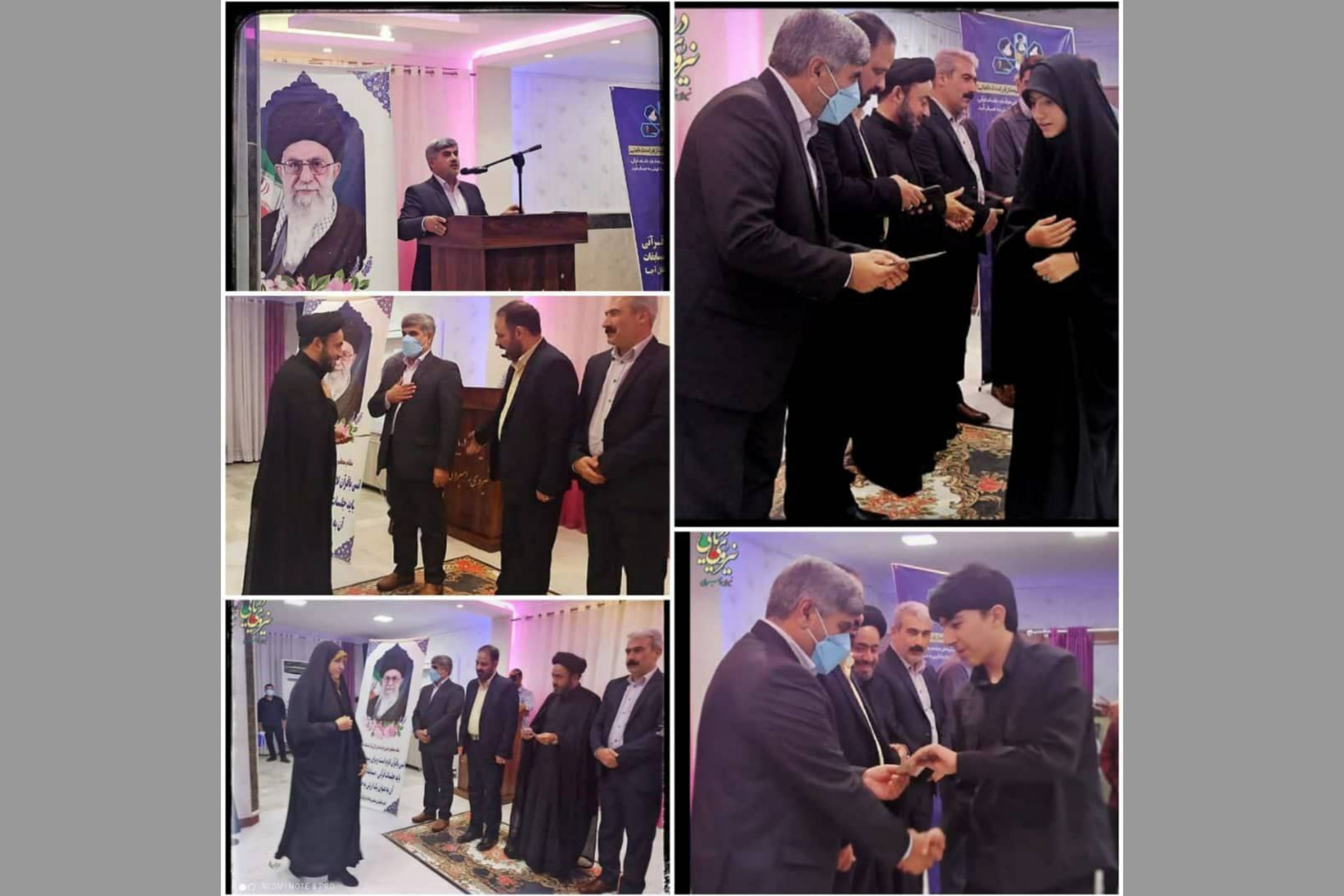 آیین تجلیل از کاروان قرآنی نیروی دریایی ارتش جمهوری اسلامی ایران