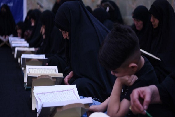 فعالیت‌های قرآنی بانوان عراقی در ایام اربعین