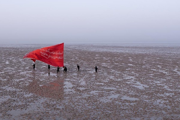 آغاز زودهنگام پیاده روی اربعین از منطقه رأس البیشه در فاو+ تصاویر آغاز زودهنگام پیاده روی اربعین از منطقه رأس البیشه در فاو+ تصاویر