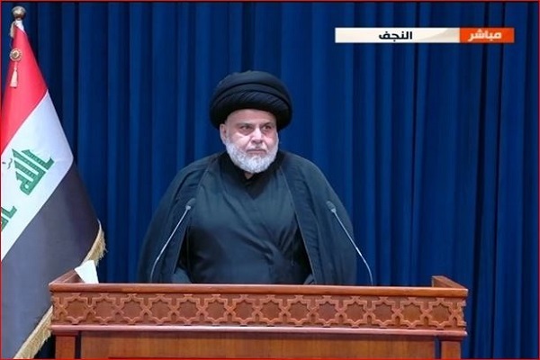 عذرخواهی مقتدی صدر و مهلت یک ساعته برای توقف اعتراضات