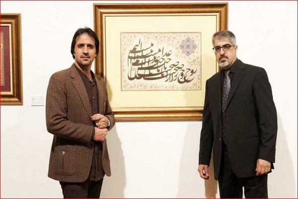 آماده//نمایشگاه خوشنویسی قرآنی با حضور هنرمند ایرانی در لیبی