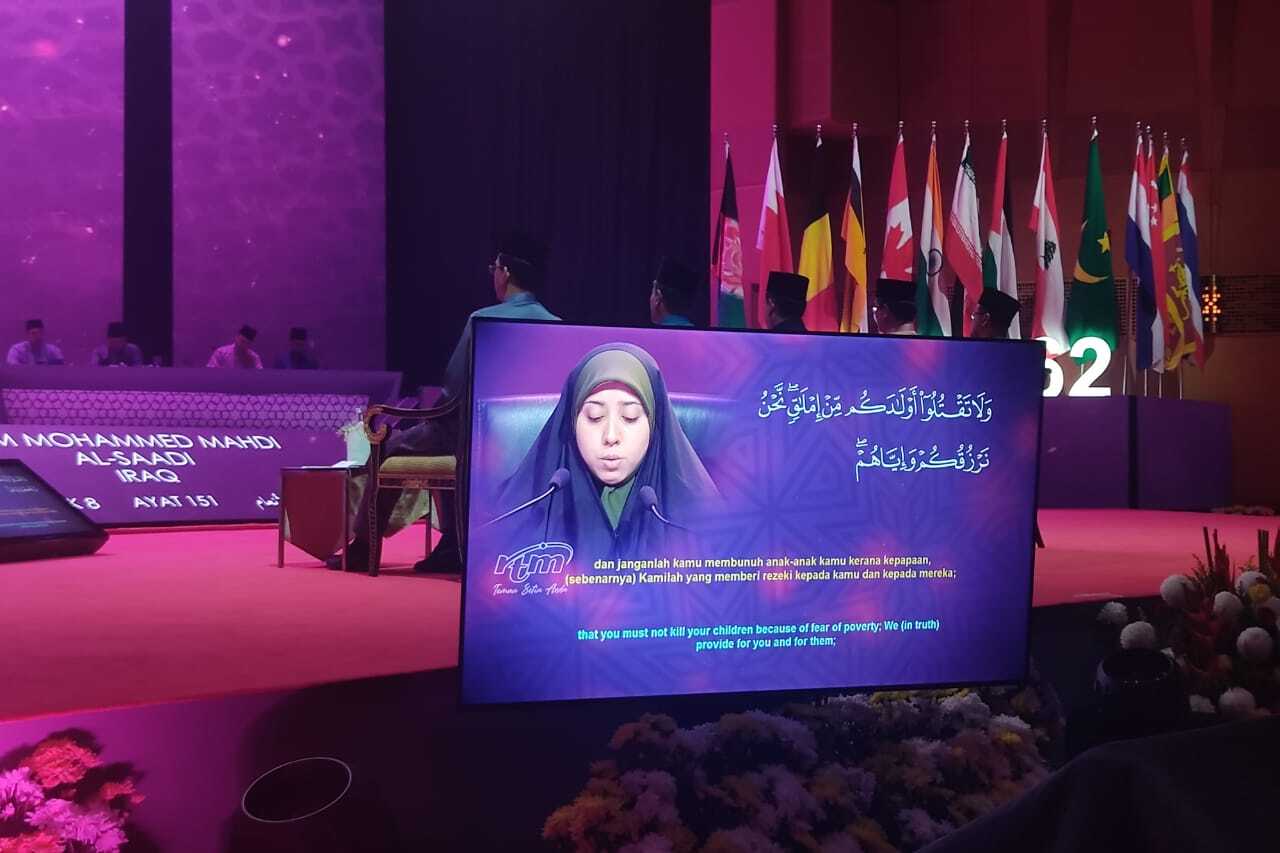 از صداهای ناکوک قاریان شب سوم تا اجرای پخته نماینده برونئی از صداهای ناکوک قاریان شب سوم تا اجرای پخته نماینده برونئی