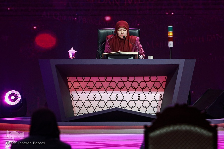 تپق قاری مالدیو در تلاوت و اجرای خوب نماینده مالایی‌ها