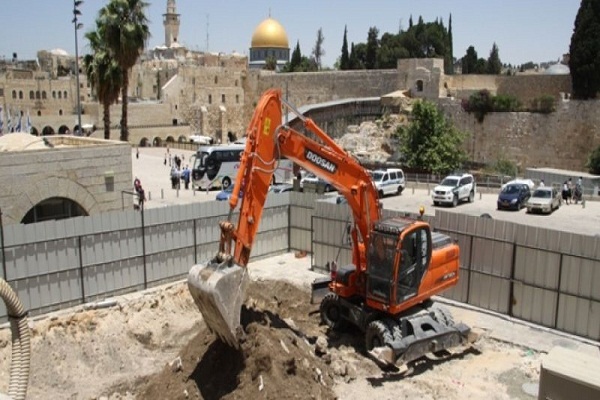 هشدارها نسبت به 60 عملیات حفاری پیرامون مسجد الاقصی تا همبستگی با فلسطینیان از لبنان تا لندن