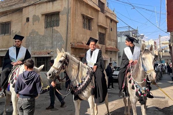 تجلیل از حافظان قرآن کریم در اردوگاه الجلیل