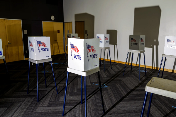 صندوق‌ها رأی در انتخابات ریاست‌جمهوری آمریکا