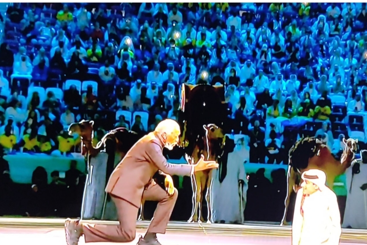 پرفورمنس قرآنی در افتتاحیه جام جهانی ۲۰۲۲ + فیلم